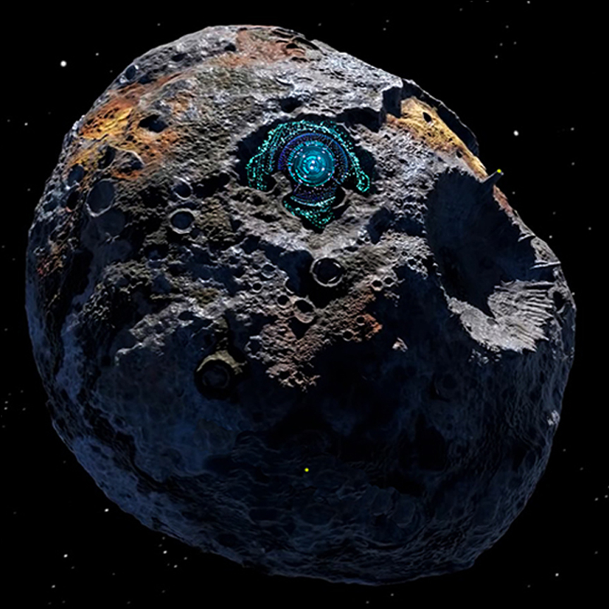 the Asteroid in square aspect ratio